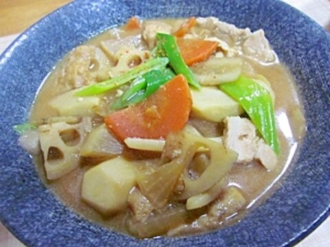 寒い日には根菜たっぷりの味噌煮込みうどん♪